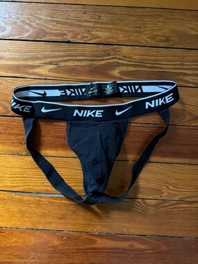 Nike Men’s Black Dri-FIT Athletic Jockstrap